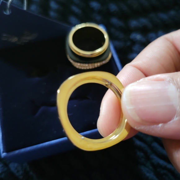 Swarovski Crystal Vio Stack Ring Size 7/55. NIB - Picture 3 of 8